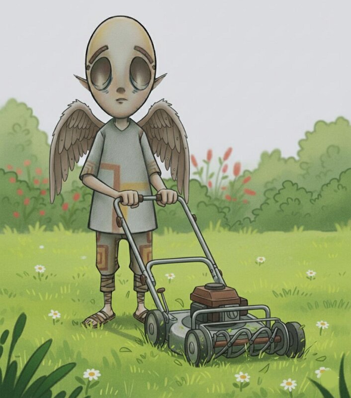 LittleJoeMowingLawn_result